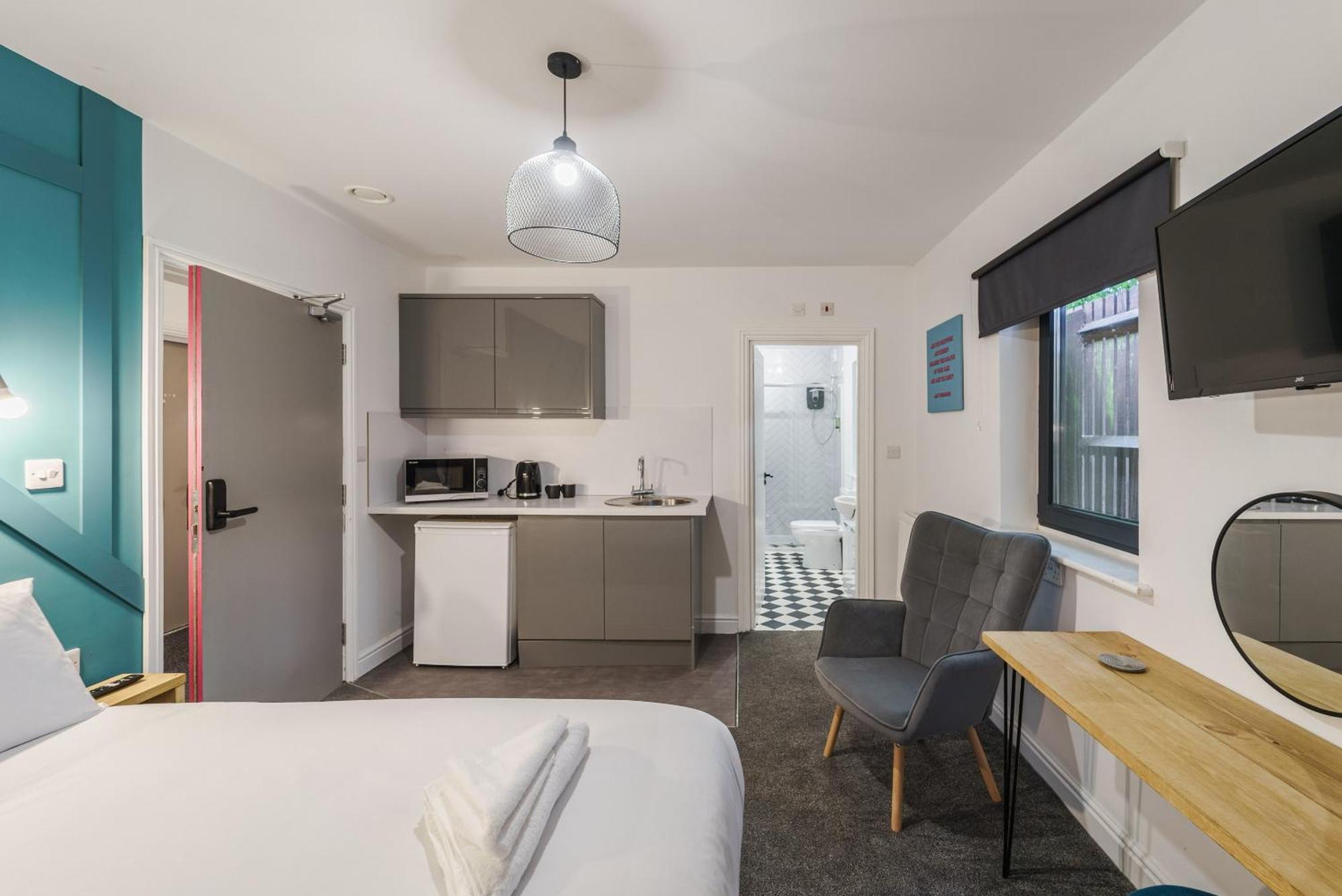 Deluxe Studio Apartments Derby Rum bild